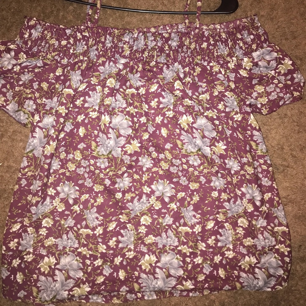 Cute off the shoulder shirt